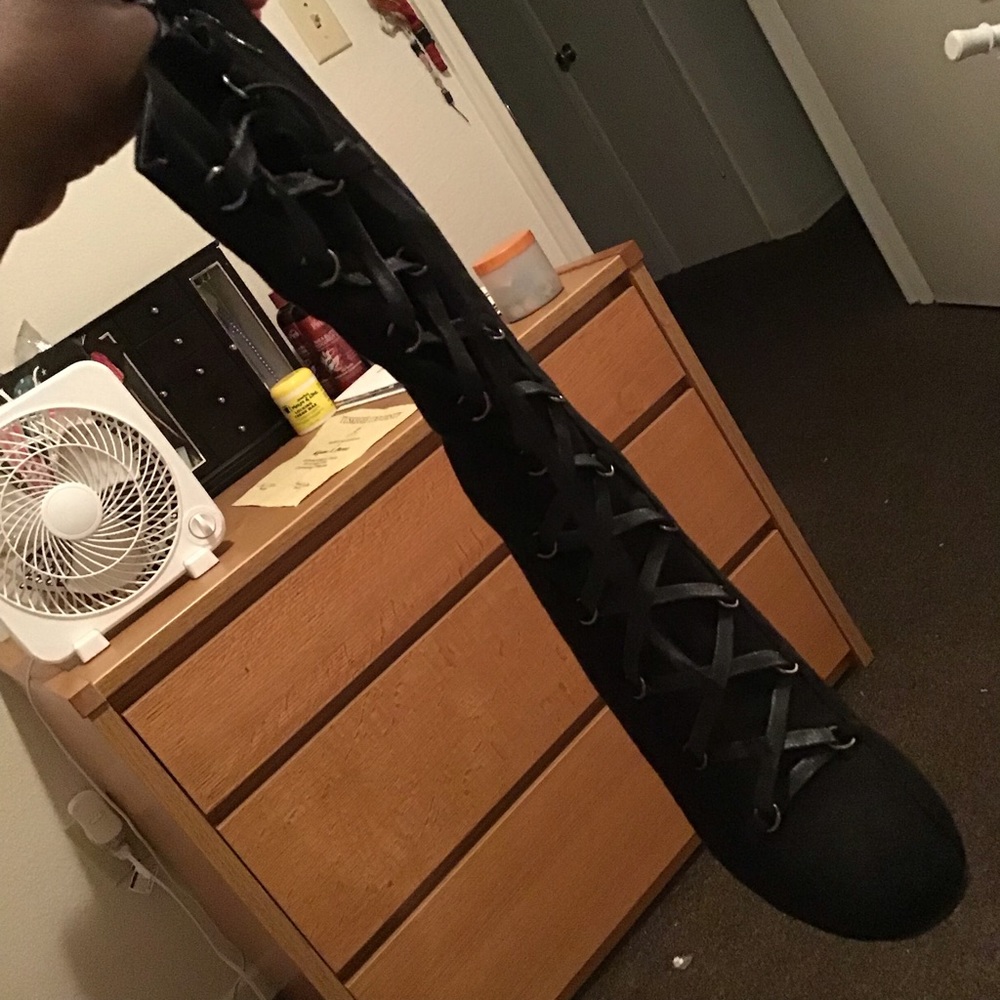 Lace-Up Boots